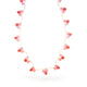 Hester Zagt Orange and Pink Swarovski Crystal Necklace
