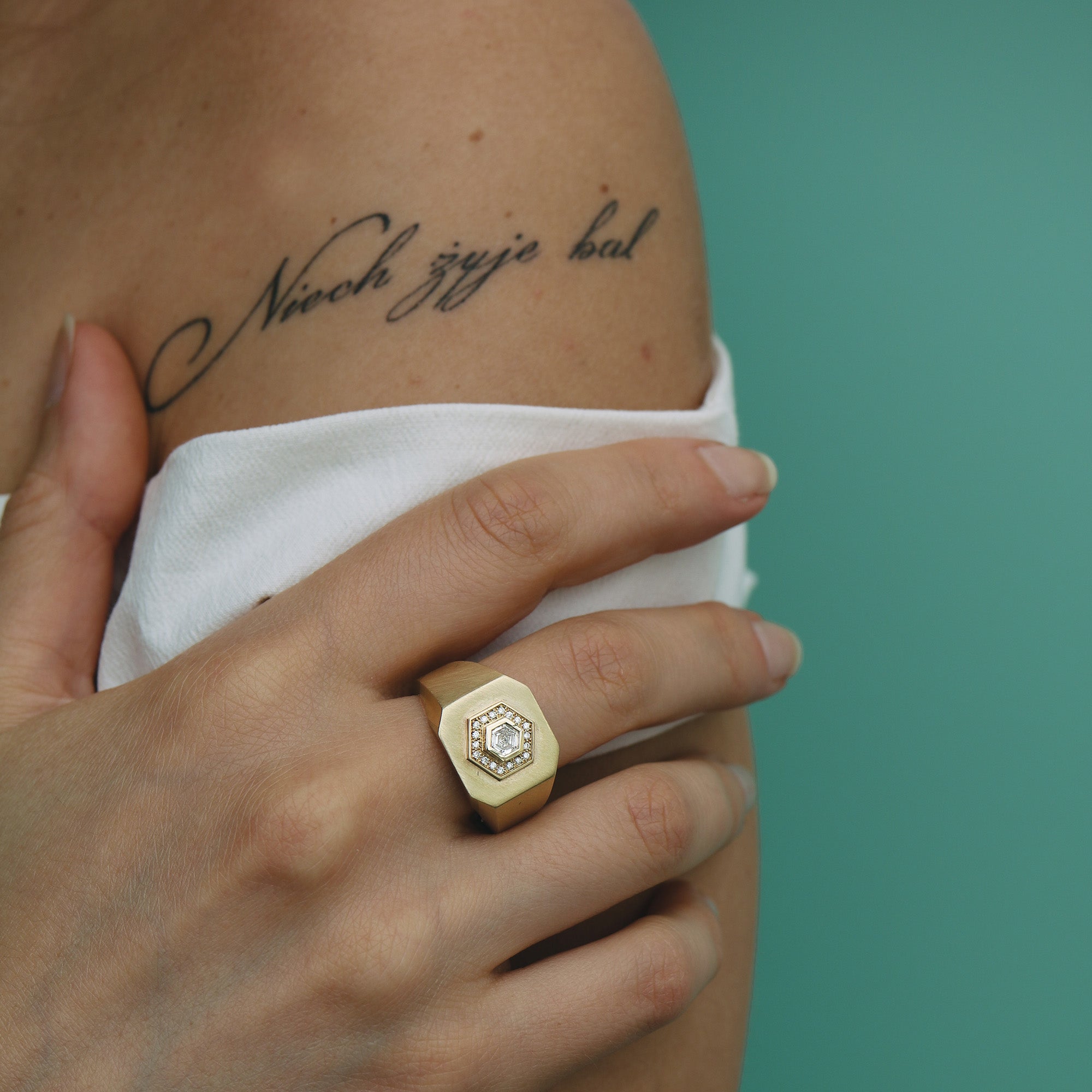 Joe Allard Colossus Signet Ring