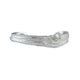 Issy White knot Silver Cuff