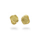 Heeseung Koh Gold Plated Large Fingerprint Studs