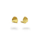 Heeseung Koh Gold Plated Fingerprint Curl Earrings