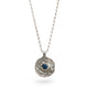 Lukas Svyba Eye of the Storm Blue Sapphire Pendant
