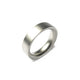 Chunky Mens Wedding Ring in Platinum
