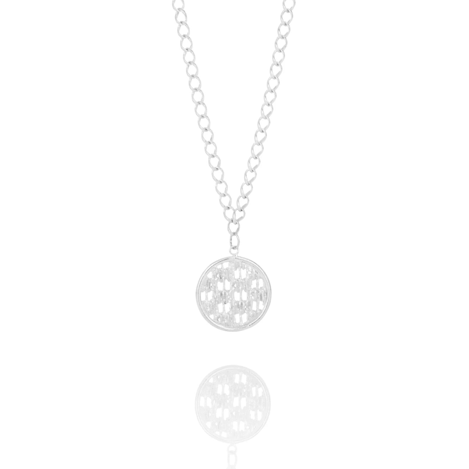 Aurum Silver Mens Asterias Necklace