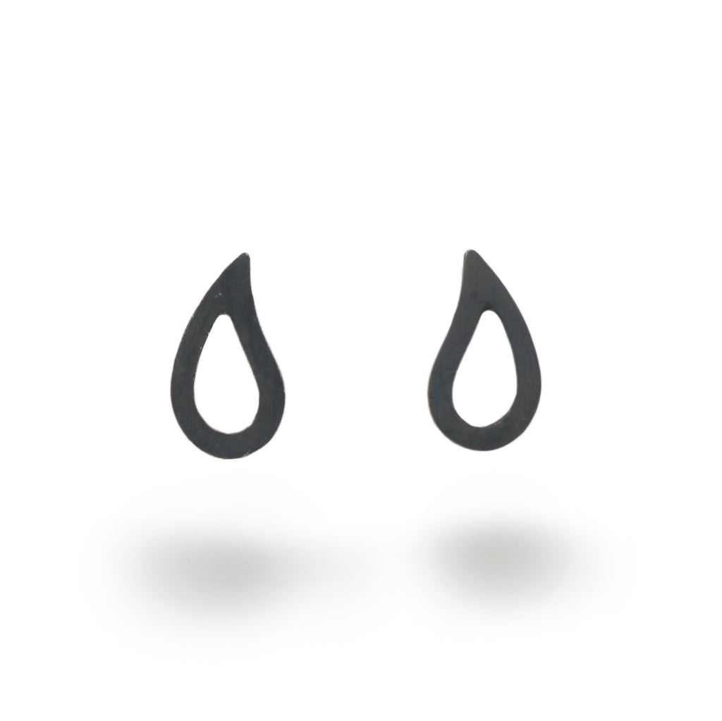 Jessica Hewitt Oxidised Silver Fauna Stud Earrings