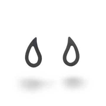 Jessica Hewitt Oxidised Silver Fauna Stud Earrings