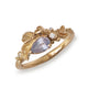 Charlotte Rowenna Lavender Pear Sapphire Gorse Ring
