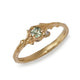 Charlotte Rowenna Dainty Green Sapphire Persephone Ring
