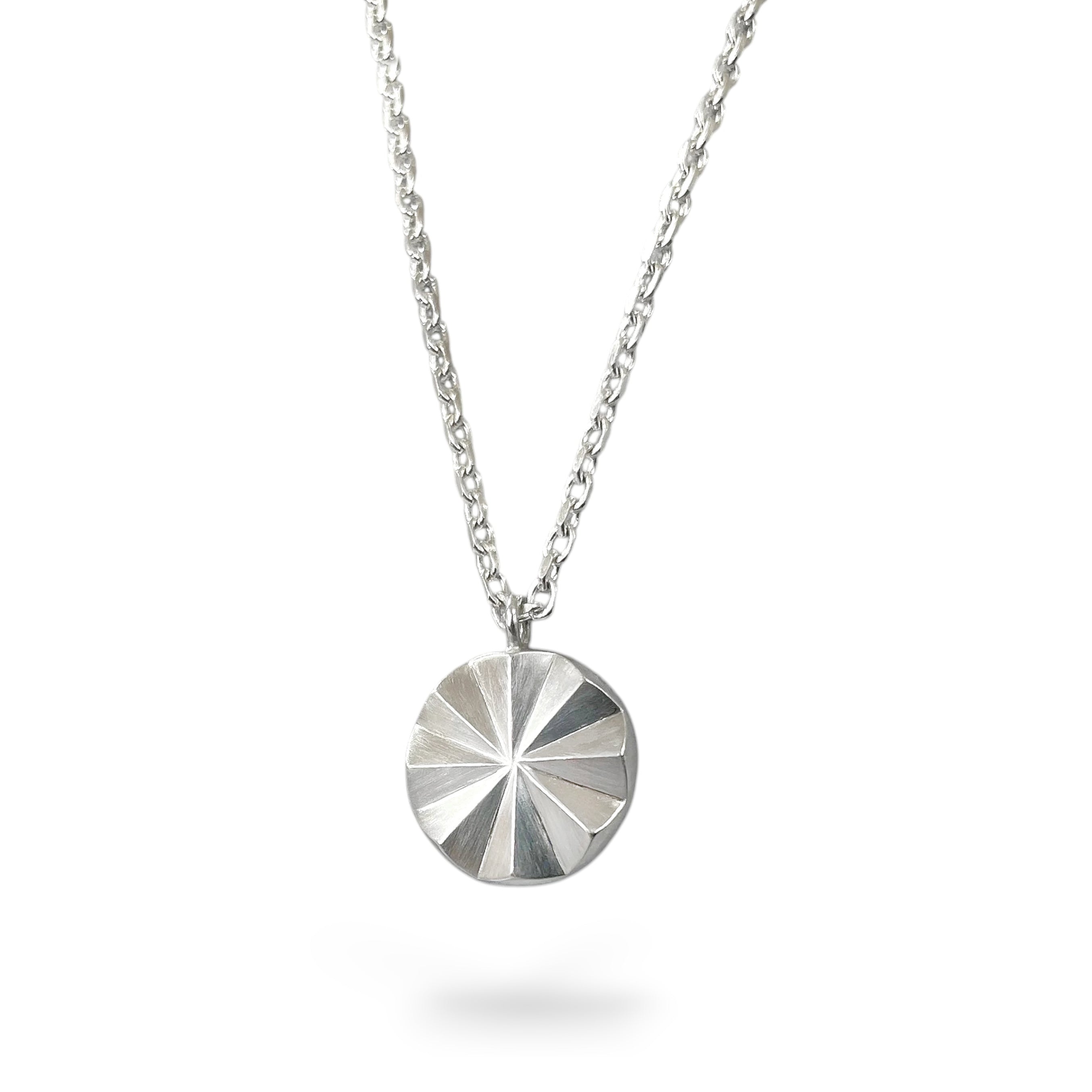 Alice Barnes Polaris Starburst Silver Pendant