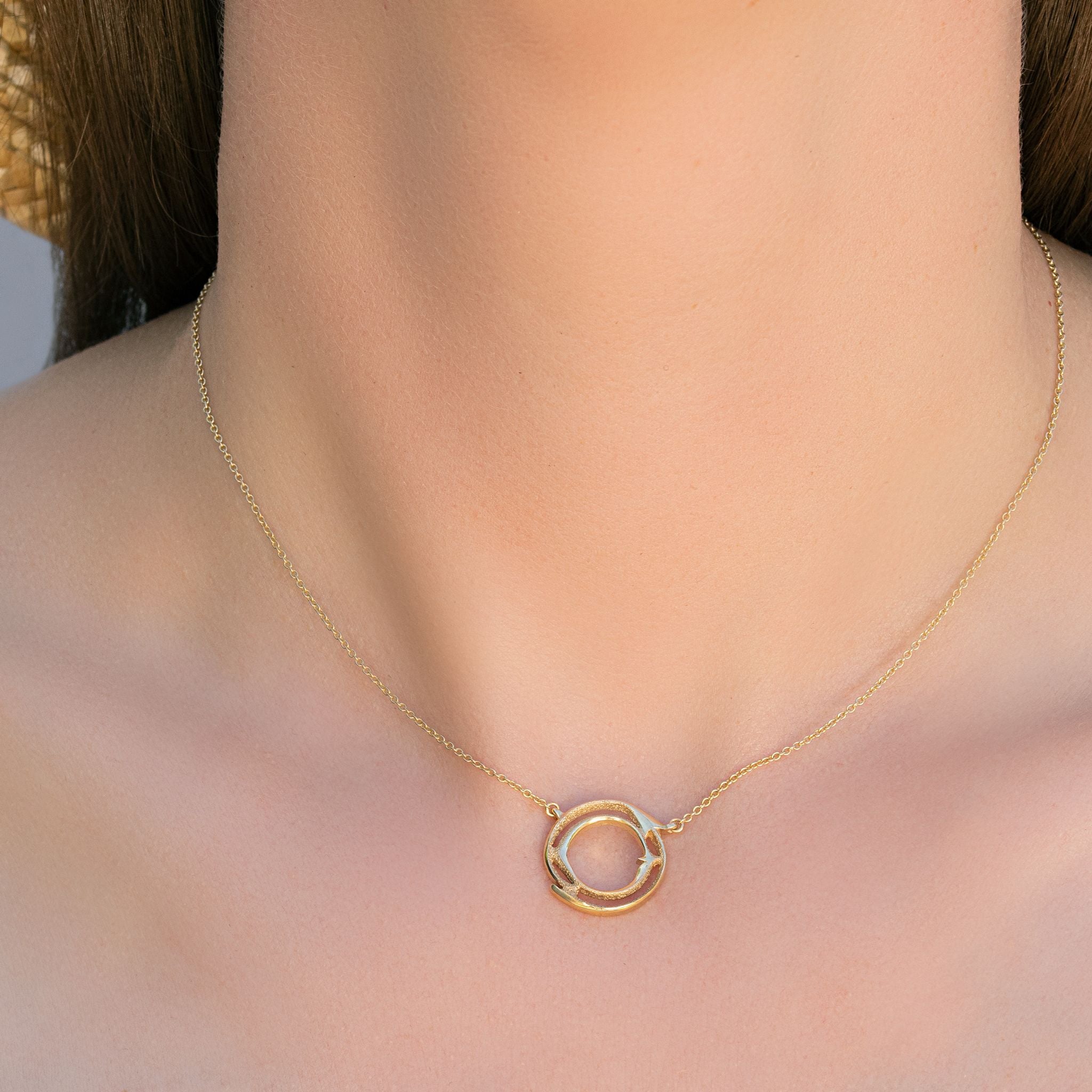 Outlet Georgie Orme-Brown 18ct gold The Way Pendant