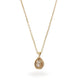 Charlotte Rowenna Áine diamond necklace in 9ct Yellow Gold