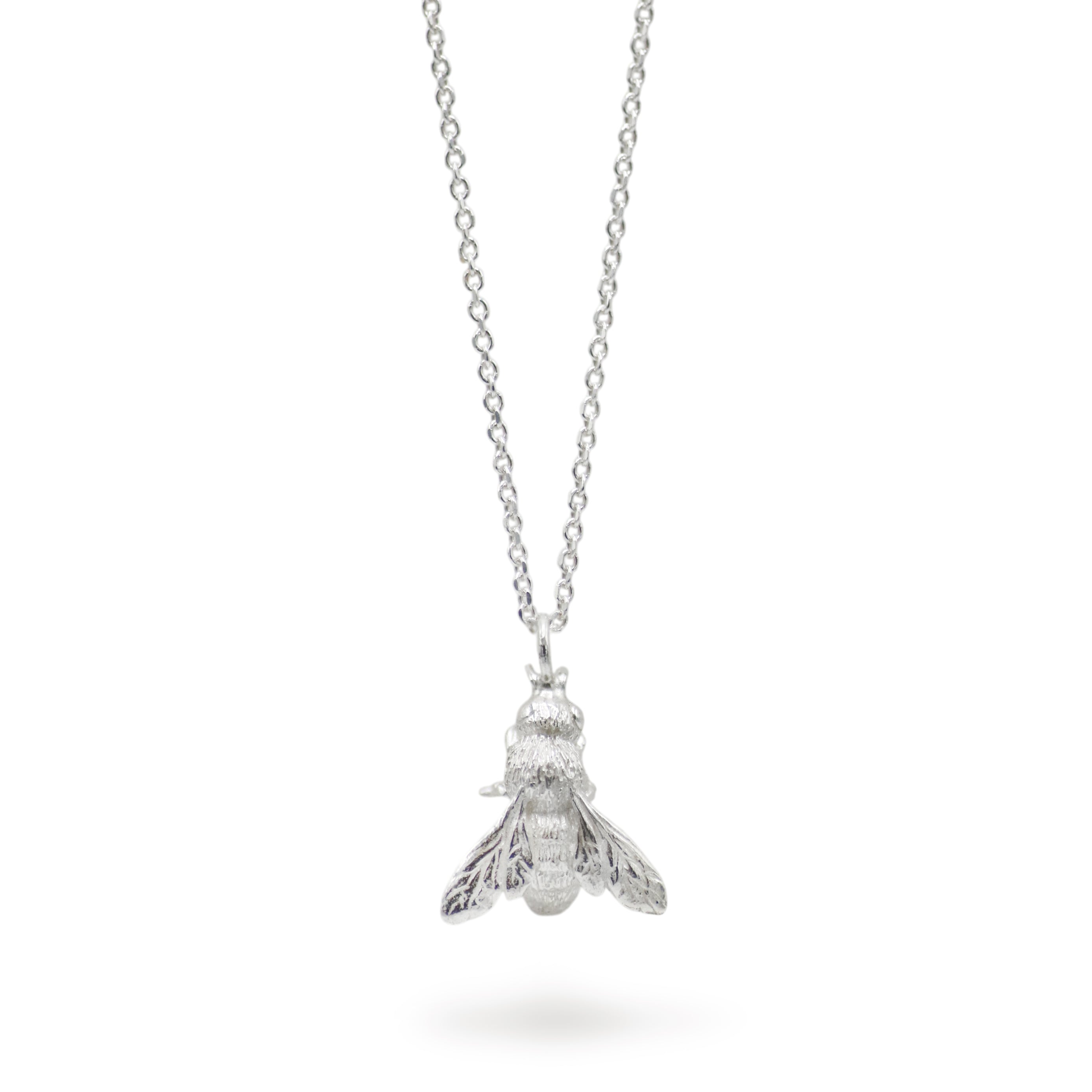 Lucy Stopes-Roe Honey Bee Pendant Silver