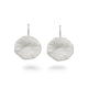 Heeseung Koh Silver Circle Drop Earrings