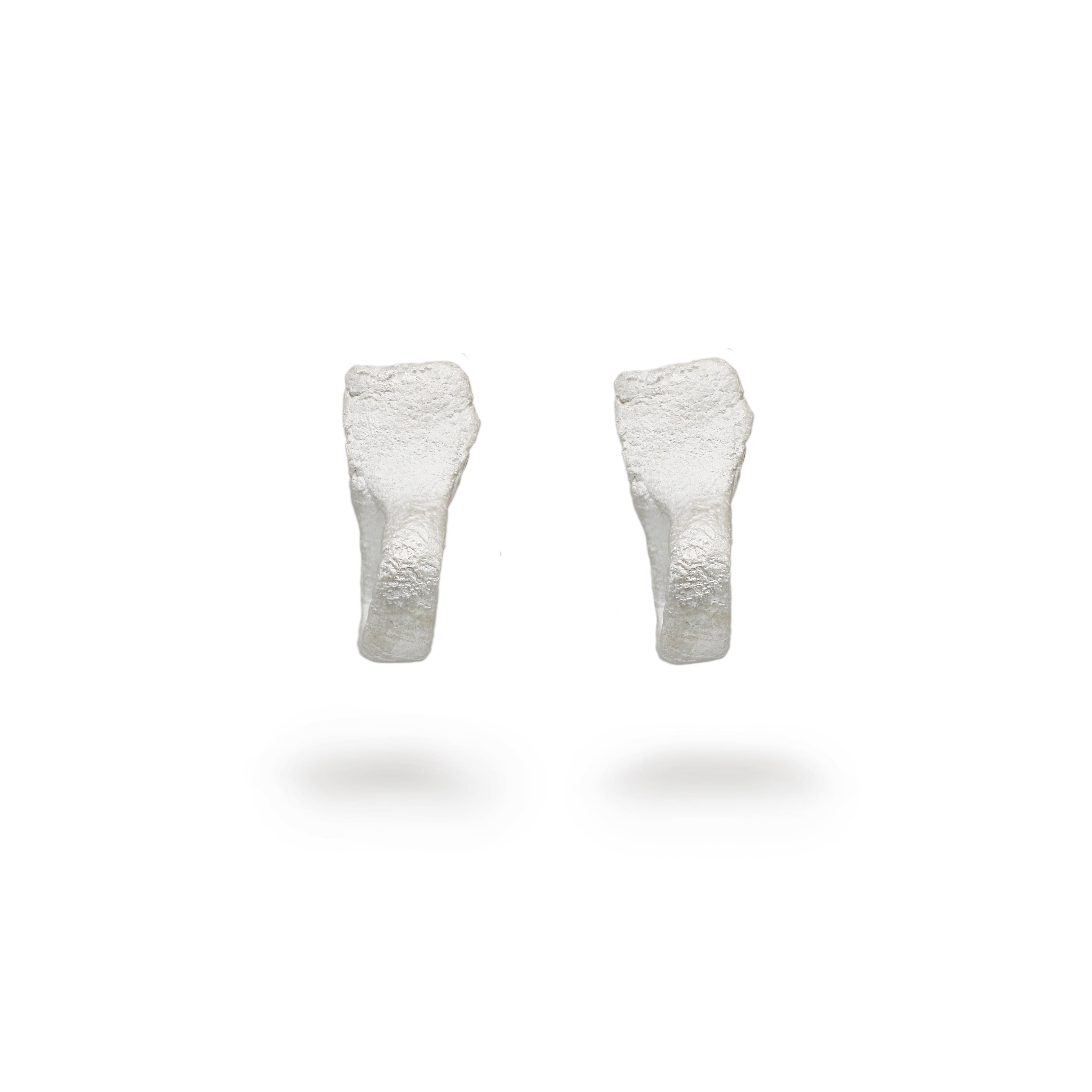 Heeseung Koh Silver Loop Stud Earring