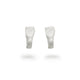 Heeseung Koh Silver Loop Stud Earring