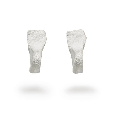 Heeseung Koh Silver Loop Stud Earring