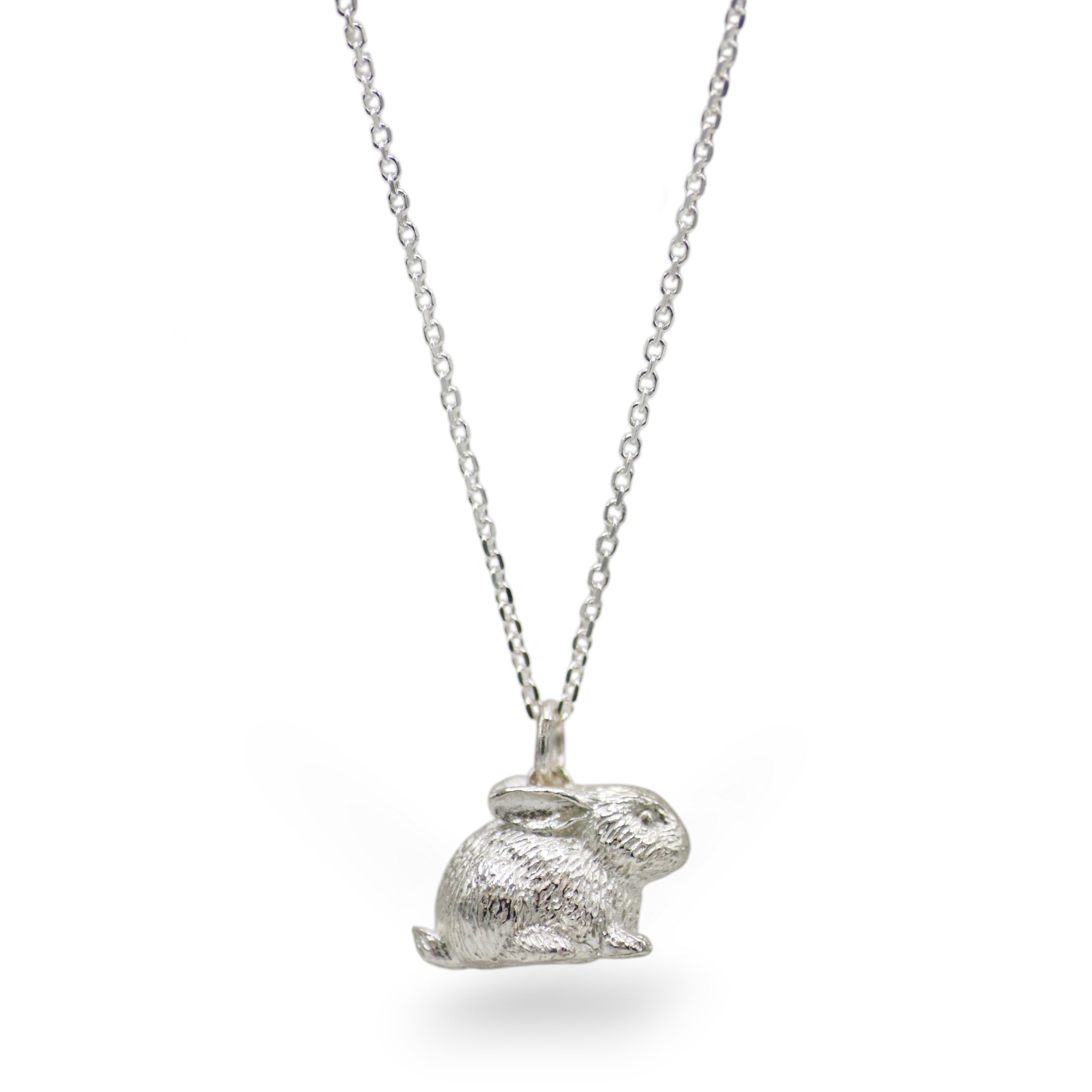 Lucy Stopes-Roe Silver Rabbit Pendant
