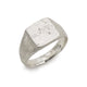 Justin Duance Mens Silver Signet Ring