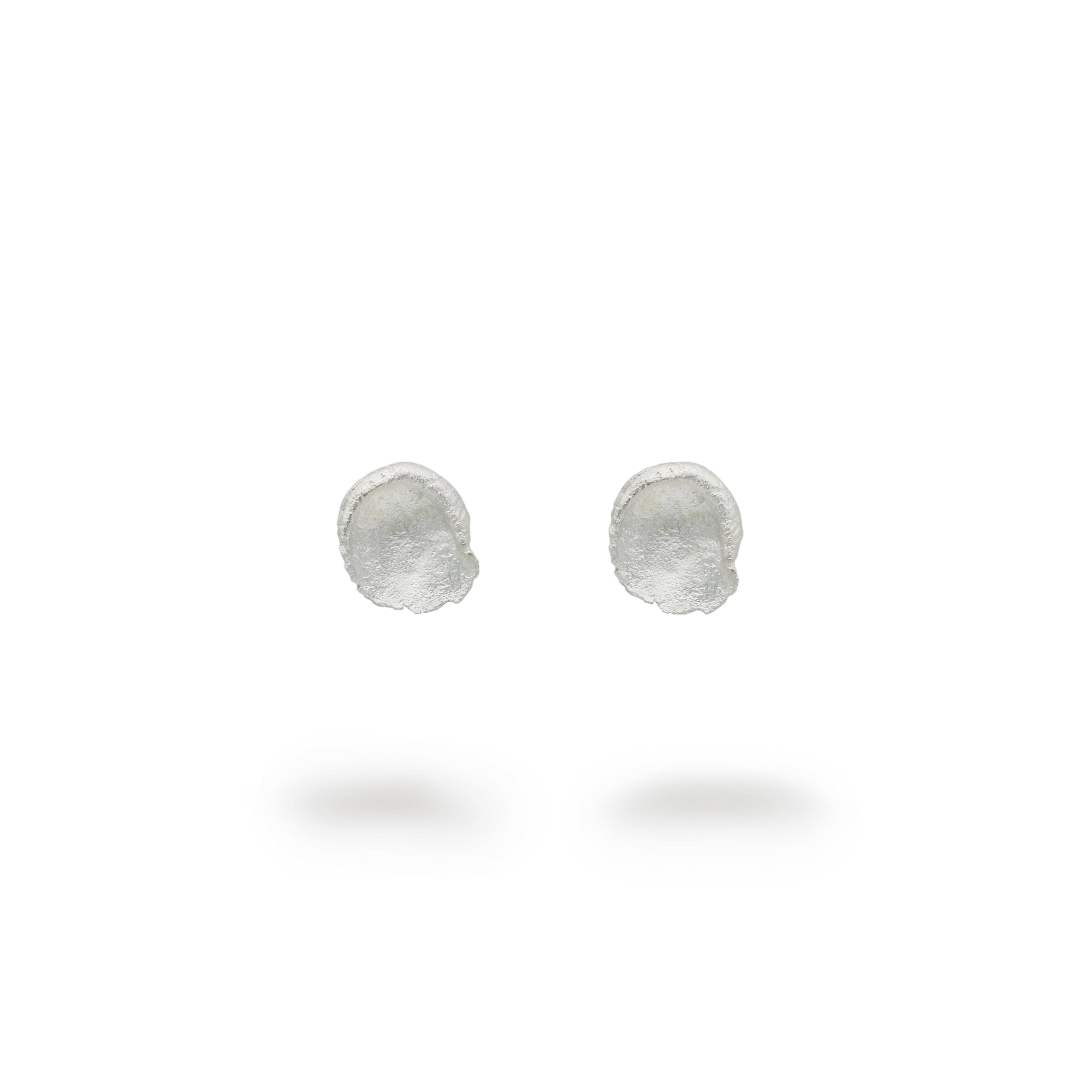Heeseung Koh Silver Small Smudge Studs