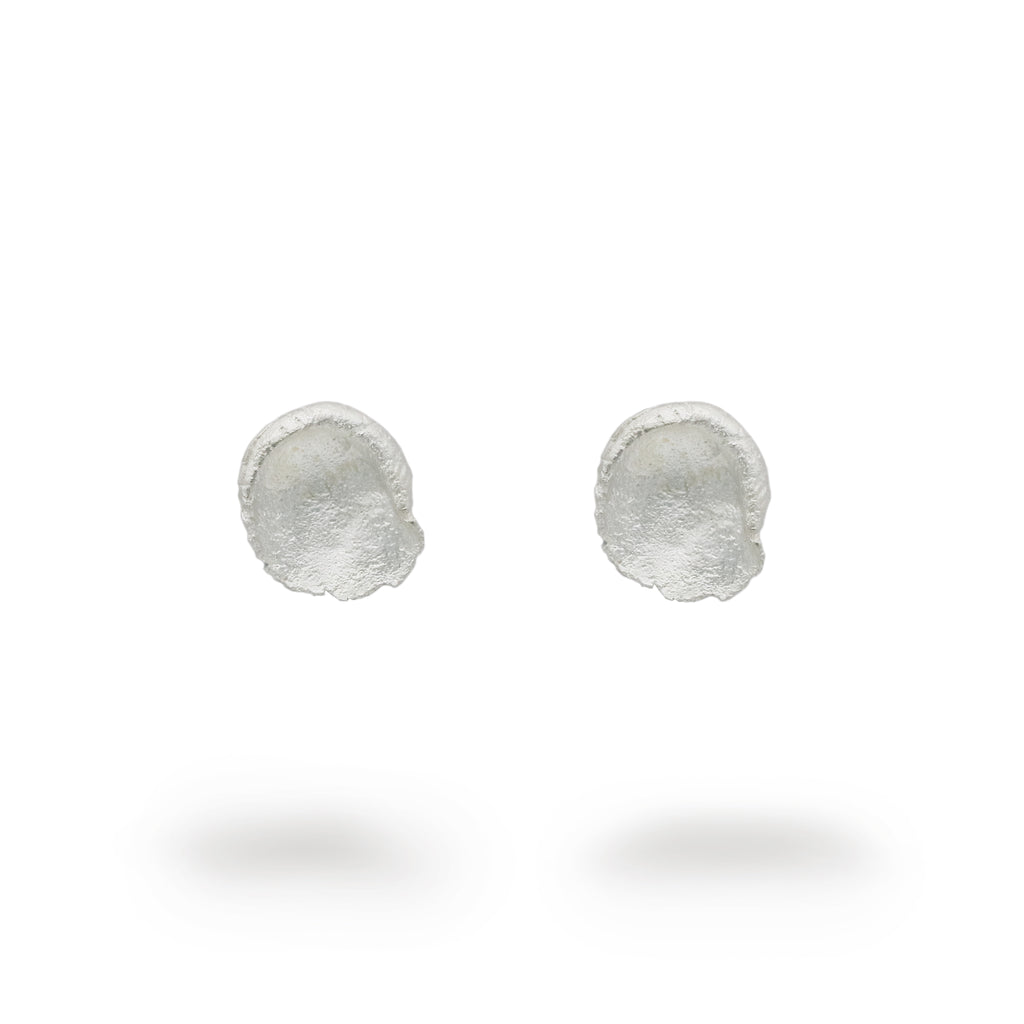 Heeseung Koh Silver Small Smudge Studs