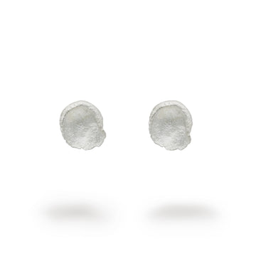Heeseung Koh Silver Small Smudge Studs