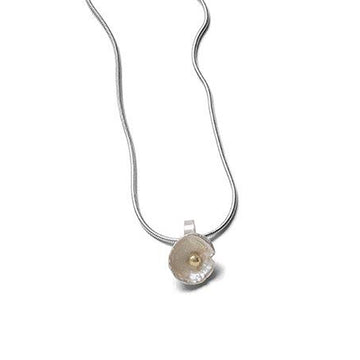 Shimara Carlow Small Silver Acorn Cup Pendant