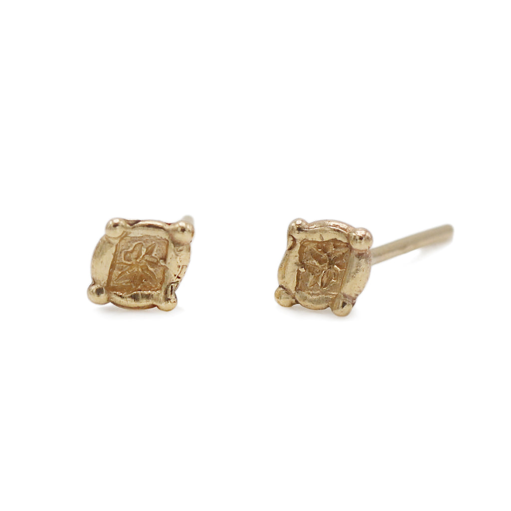 Ciara Bowles Starry Yellow Gold Studs