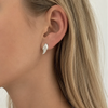 Aurum Silver Swan Earrings