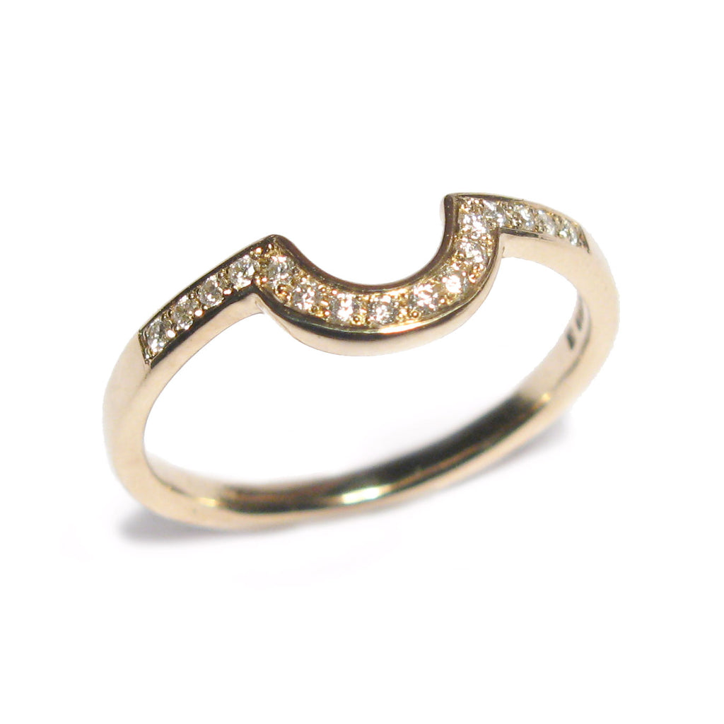 Bespoke - 18ct Yellow Gold and Diamond Wedding Ring