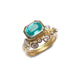 Bespoke - Heirloom Emerald and Diamond Ring