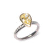 Bespoke - Fancy Yellow Diamond and Gold Ring