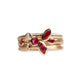 Bespoke - 9ct Yellow Gold set with Rubies and Diamonds