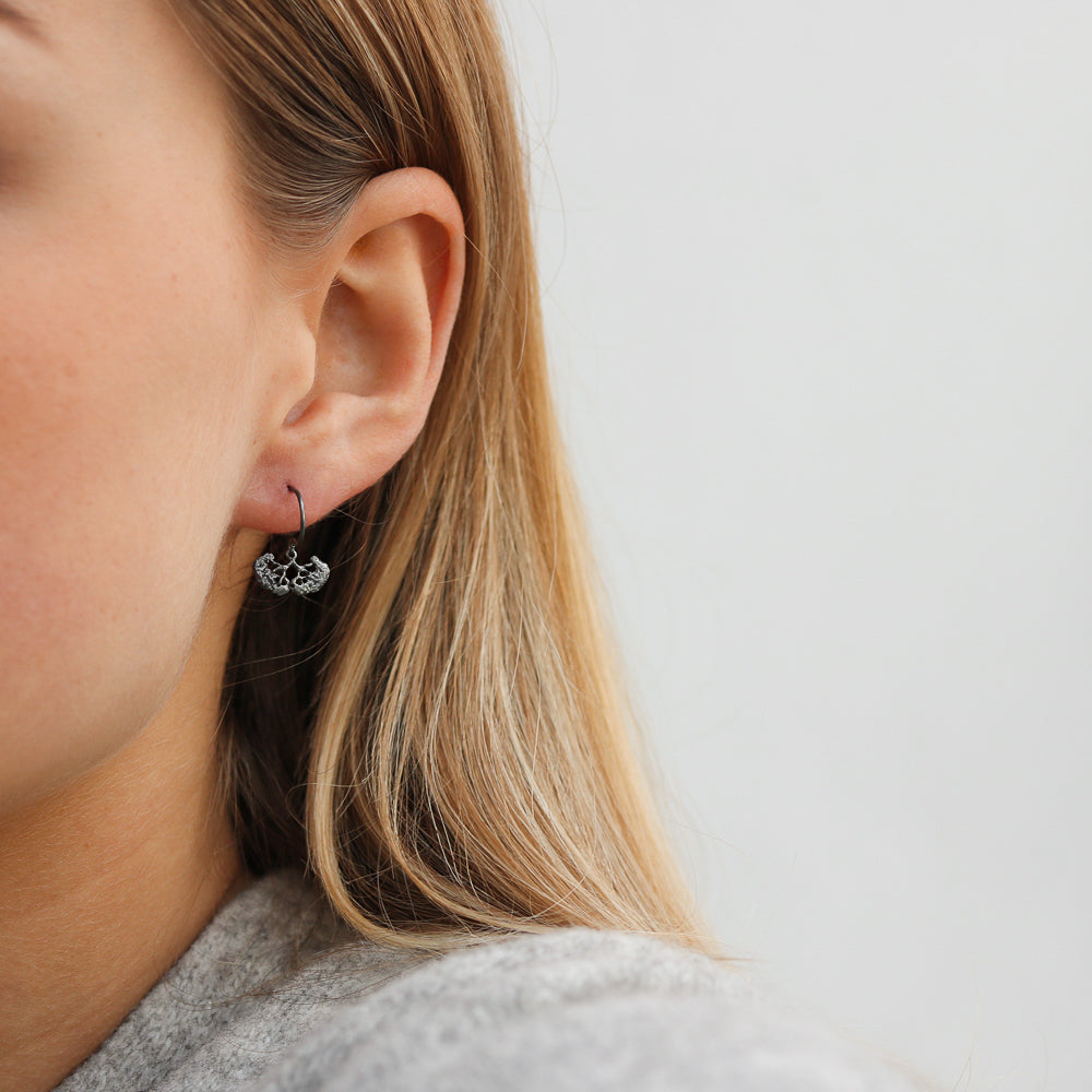 Allsopp, Disa - Quartz & garnet silver earrings – Primavera Gallery