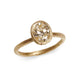Bespoke - 18ct yellow gold with a oval diamond