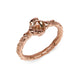 Bespoke -9ct Rose Gold with Blush Pink Rough Cut Diamond