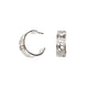 Aurum Erika Silver Hoop Earrings