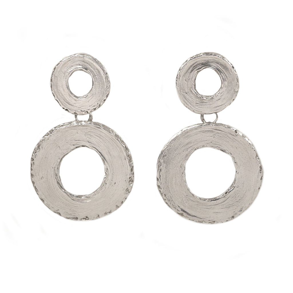 Becca Macdonald Double Drop Brushstroke Earrings