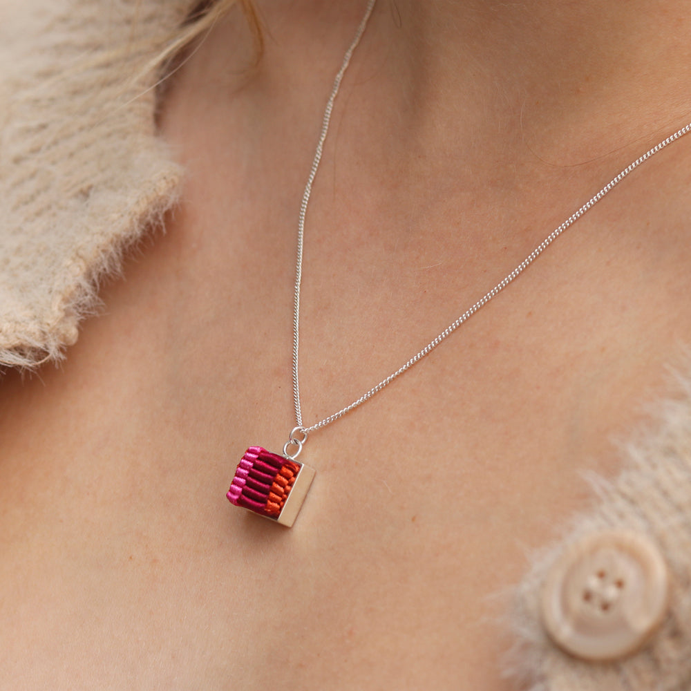 Emma Calvert Cube Braid Pendant