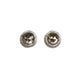 9ct Fairtrade White Gold Ear Studs with Salt and Pepper Diamonds
