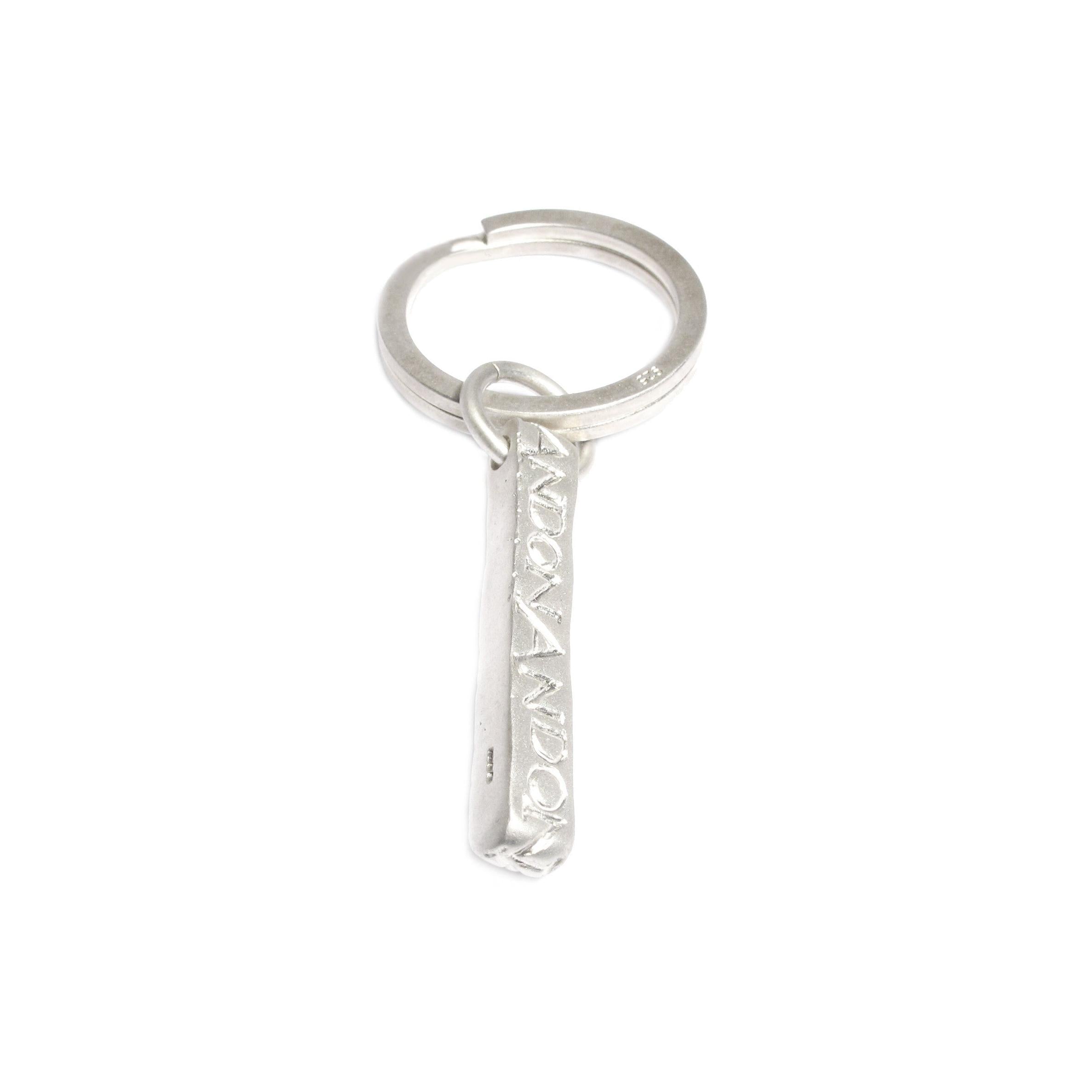 Diana Porter Jewellery silver etched and on keyring