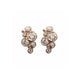 9ct Fairtrade Rose Gold and Twelve Diamond Ear Studs
