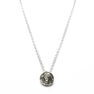 Diana Porter Jewellery unique silver and diamond pendant necklace