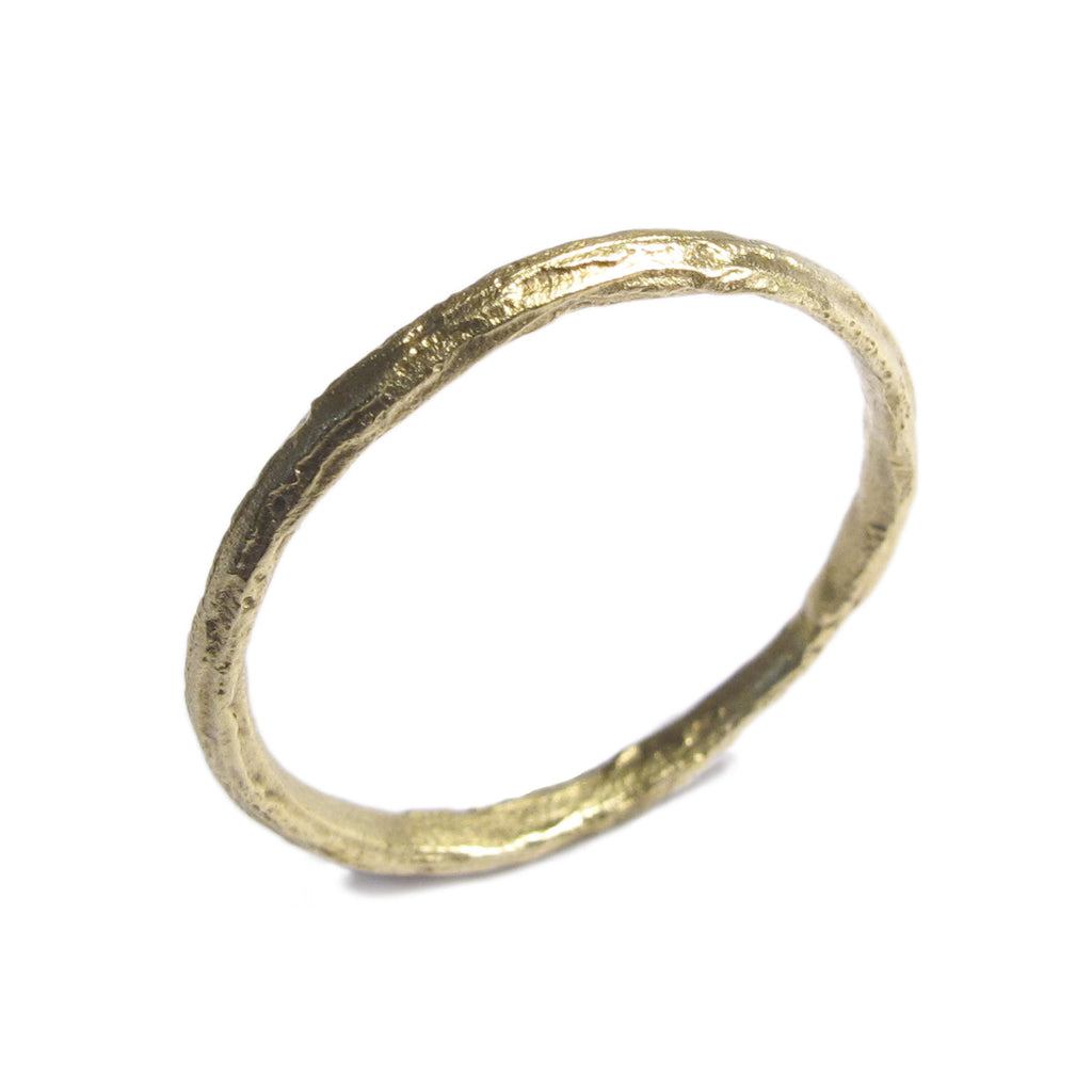 Diana Porter Jewellery unique yellow gold wedding ring