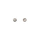 Cara Tonkin Paillette Silver Medium Stud Earrings