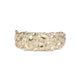 Textured 9ct Fairtrade Gold and Diamond 'Molten' Ring