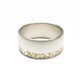 Bespoke - Silver Ring, Etched in Gold with Personalised Words