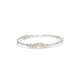 Silver 'Emerge' Bangle