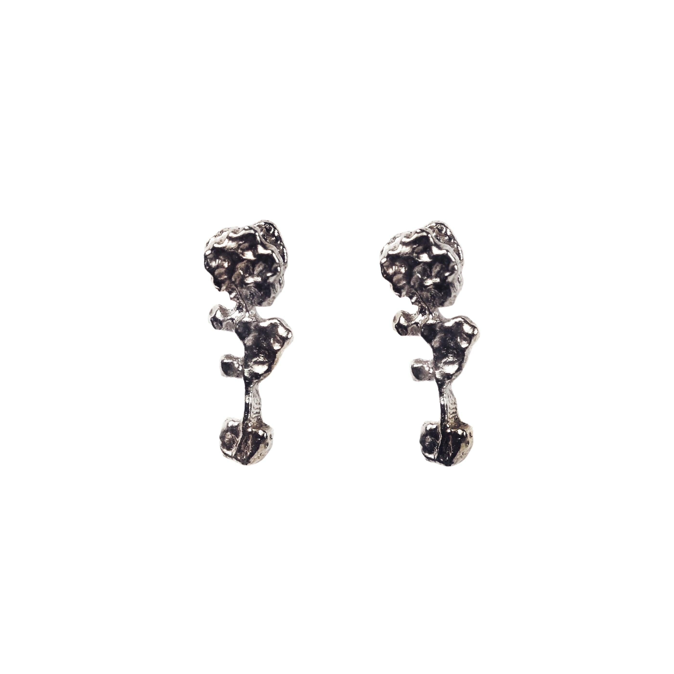 Aurum Erika 103 Oxidised Silver Earrings
