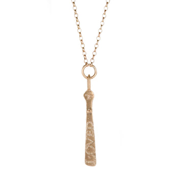 9ct Fairtrade Gold Single LOVED Sibyl Necklace