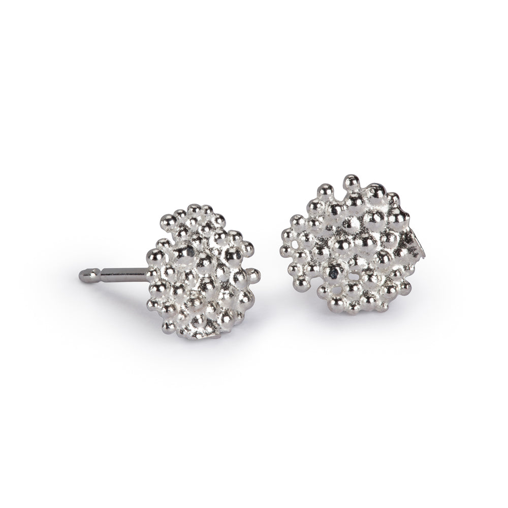 Hannah Bedford Berry stud Earrings Silver